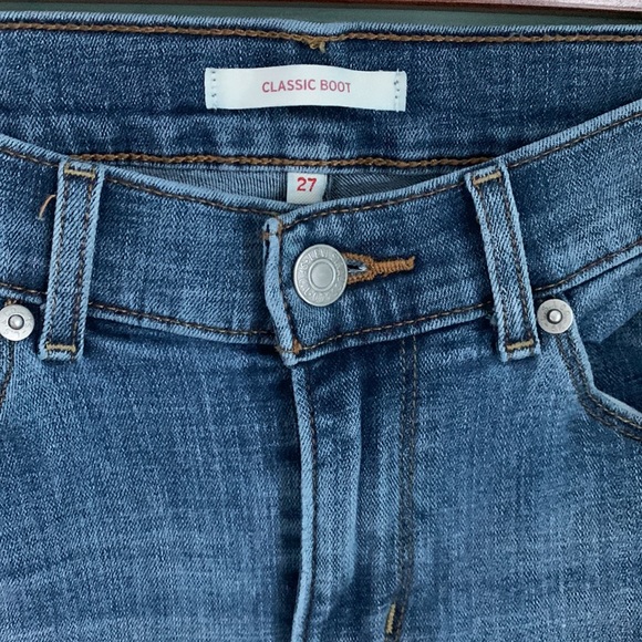 Levi’s Classic Boot Jeans Size 27 ** - Picture 4 of 12